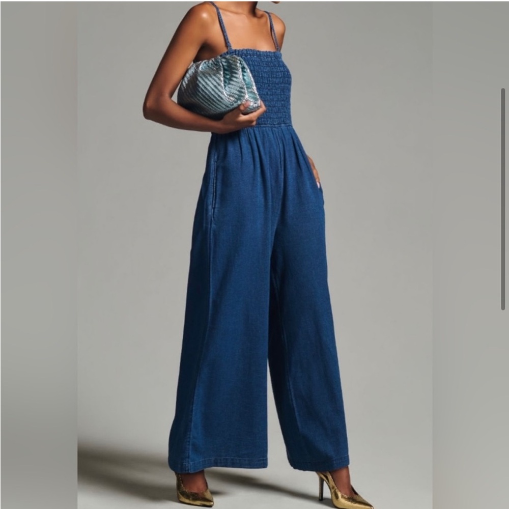 Pilcro Blue Jumpsuit